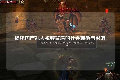揭秘国产乱人视频背后的社会现象与影响