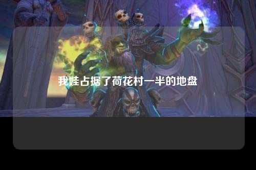 我娃占据了荷花村一半的地盘