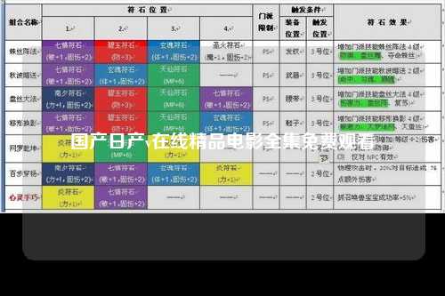国产日产v在线精品电影全集免费观看