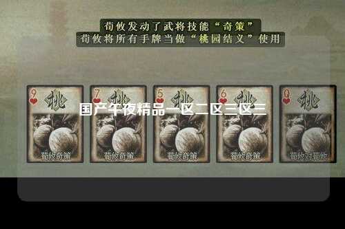 国产午夜精品一区二区三区三