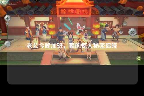 老公今晚加班，家的惊人秘密揭晓
