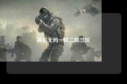 极品无码一区二区三区